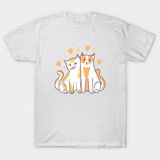 In Love Cats T-Shirt